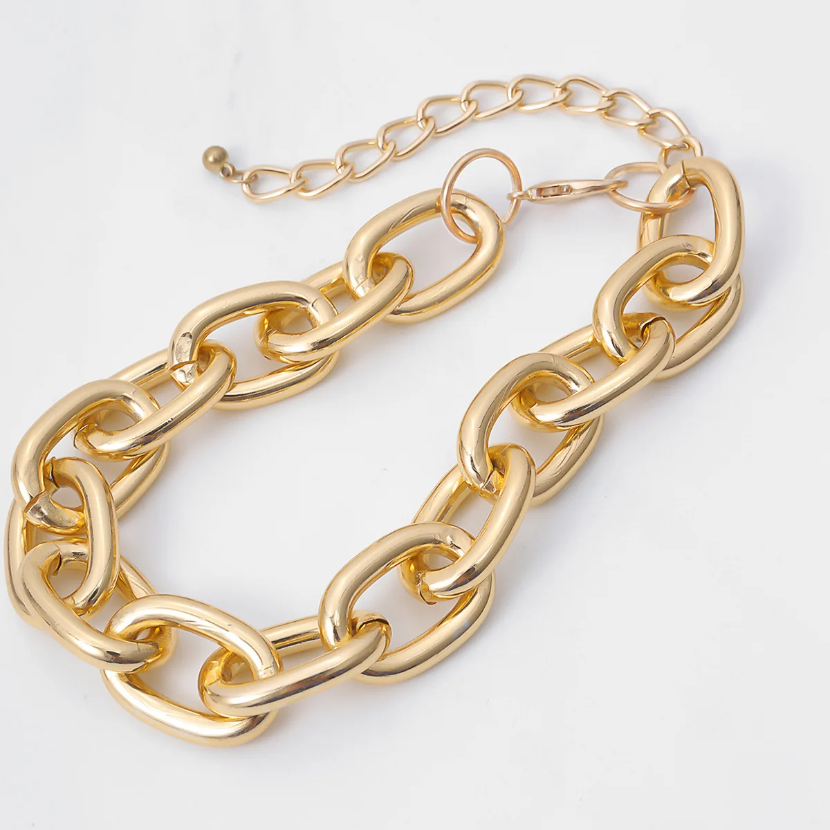 Hip Hop Punk Style Personalized Gold Tone Big Cross Chain Choker Necklace For Men Women
Hip Hop Punk Style Personalized Gold Tone Big Cross Chain Choker Necklace For Men Women