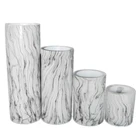 Marble Garden Planter Succulent Plant Pot with Fiberglass