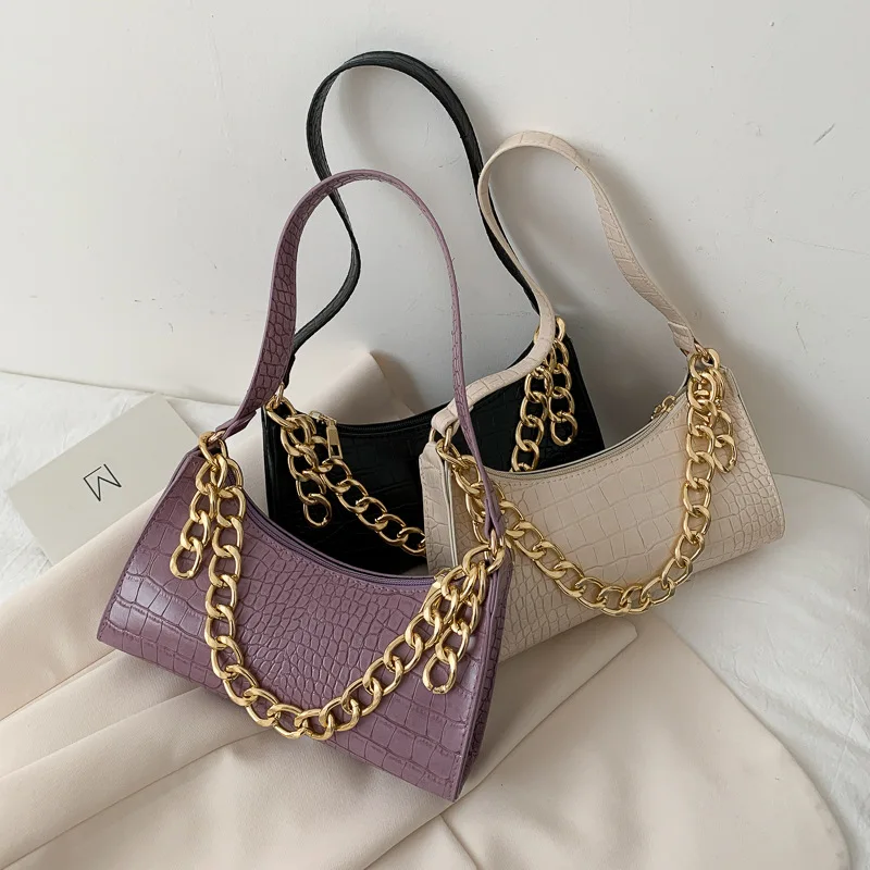 Hot Sale Fashion New Women Fashion Handbags Metal Chain Ladies Shoulder Bags Women PU Crossbody Bags
Hot Sale Fashion New Women Fashion Handbags Metal Chain Ladies Shoulder Bags Women PU Crossbody Bags