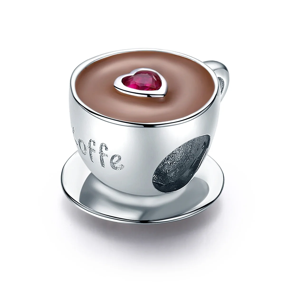 Coffee Cup Metal Beads for Women Bracelet 925 Sterling Silver Enamel Fashion Charms Jewelry
Coffee Cup Metal Beads for Women Bracelet 925 Sterling Silver Enamel Fashion Charms Jewelry