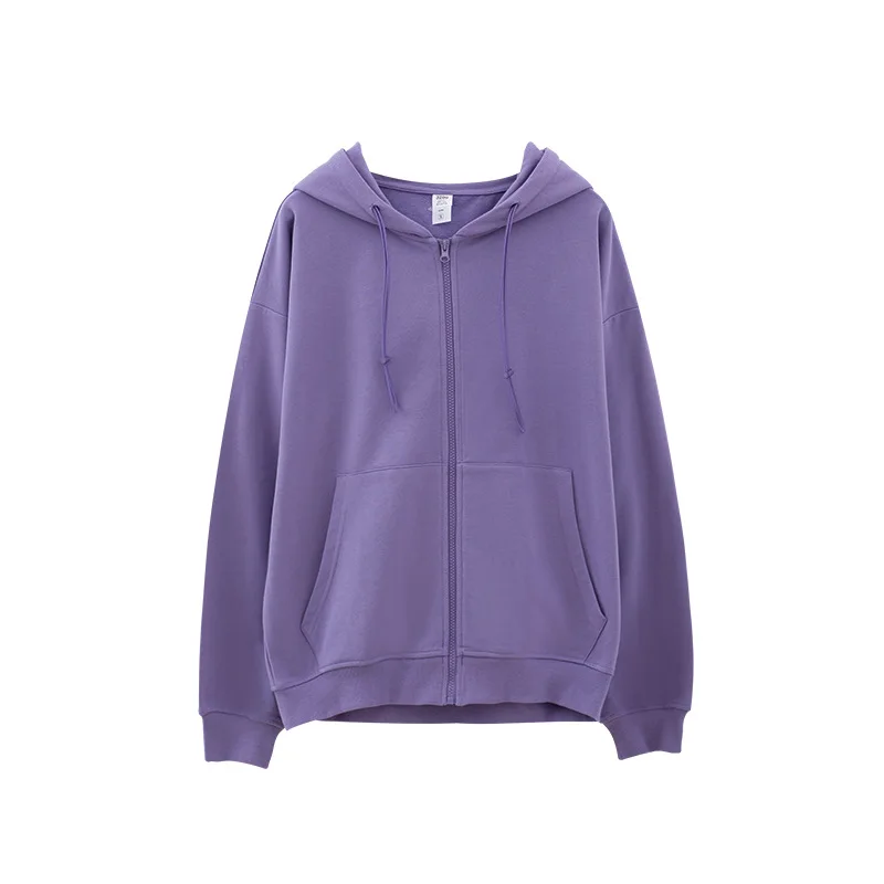 Factory Wholesale Autumn And Winter Cotton Can Be Customized Logo Drop Shoulder Zipper Cardigan Rouge Pure Color Casual Hoodie, Picture
Factory Wholesale Autumn And Winter Cotton Can Be Customized Logo Drop Shoulder Zipper Cardigan Rouge Pure Color Casual Hoodie, Picture