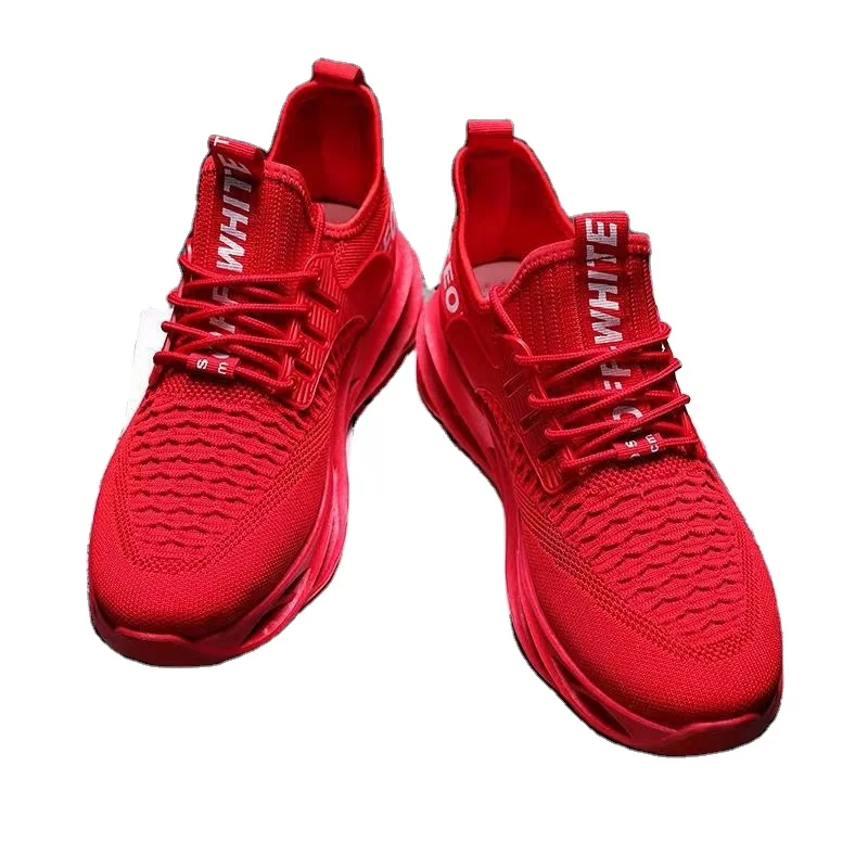 The fine quality lace up breathable mesh sneakers men's custom fashion sport sneakers, Red/black/coffee
The fine quality lace up breathable mesh sneakers men's custom fashion sport sneakers, Red/black/coffee