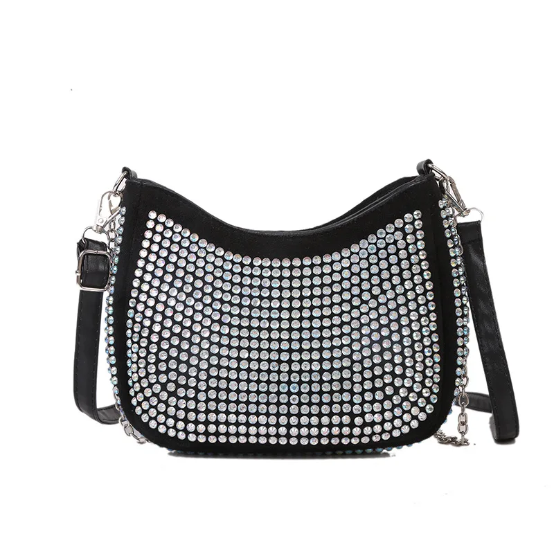 Dropshipping 2022 New Trendy texture fashionable bright diamond bag underarm single shoulder bag for women
Dropshipping 2022 New Trendy texture fashionable bright diamond bag underarm single shoulder bag for women
