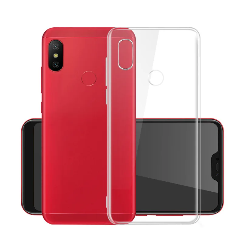 Red Mi Note6pro Mobile Phone Case Transparent Anti-fall Red Mi 6a High Permeability Ultra-thin Tpu Protective Cover, Picture shows
Red Mi Note6pro Mobile Phone Case Transparent Anti-fall Red Mi 6a High Permeability Ultra-thin Tpu Protective Cover, Picture shows