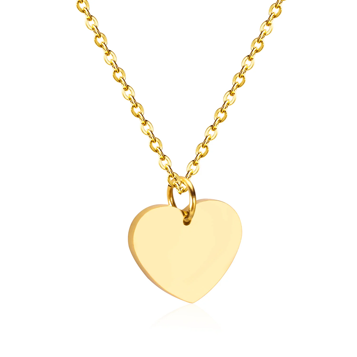 Simple Styles Stainless Steel Circle Pendant Necklace Simple Engrave Necklaces Jewelry For Women, Silver and gold
Simple Styles Stainless Steel Circle Pendant Necklace Simple Engrave Necklaces Jewelry For Women, Silver and gold