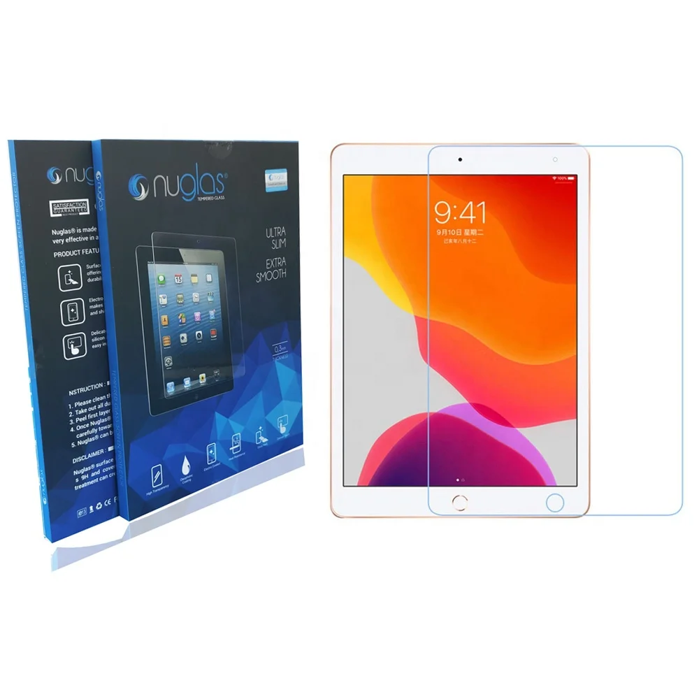 Anti-shock 033mm tempered glass screen protector for iPad 10.2 OEM/ODM factory wholesale
Anti-shock 033mm tempered glass screen protector for iPad 10.2 OEM/ODM factory wholesale