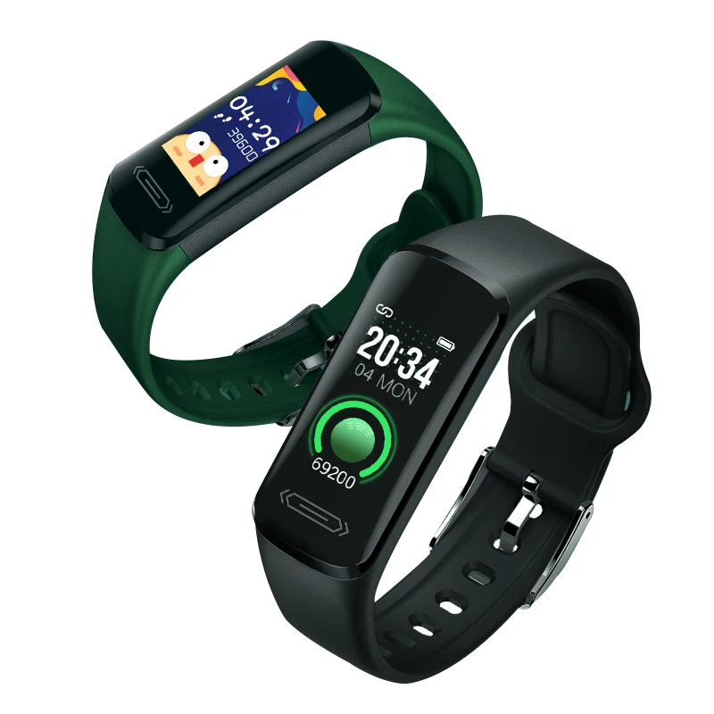 V101 Fitness Tracker 0.96 Smart sports bracelet with heart rate and temperature watch pedometer, suitable for Android and iOS
V101 Fitness Tracker 0.96 Smart sports bracelet with heart rate and temperature watch pedometer, suitable for Android and iOS
