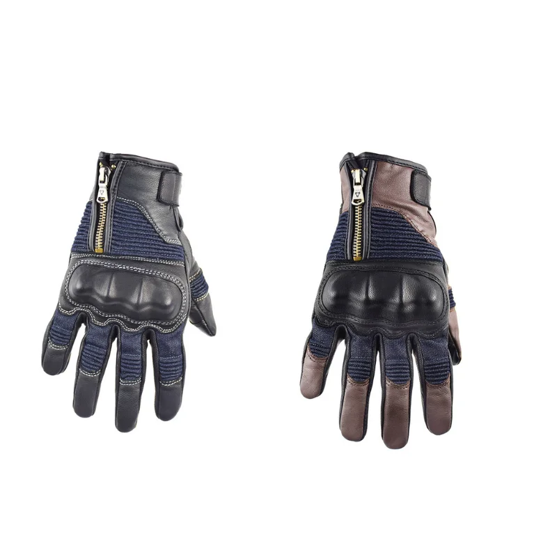 Breathable Motorbike Gloves Goatskin Leather Full Finger Motorcycle Riding Gloves Touch Screen Racing Off Road Gloves For Men
Breathable Motorbike Gloves Goatskin Leather Full Finger Motorcycle Riding Gloves Touch Screen Racing Off Road Gloves For Men