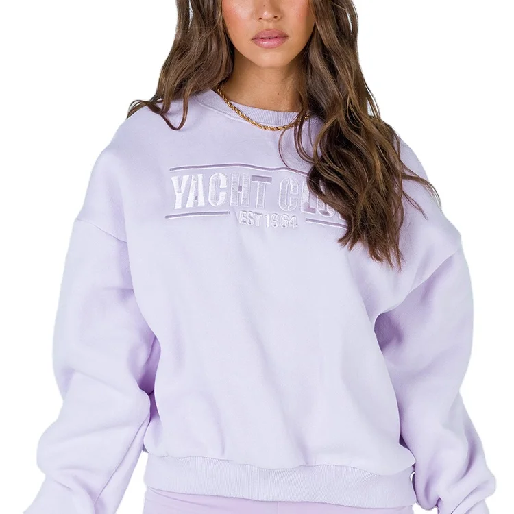 Dropshipping Loose Long Sleeve Autumn High Quality Crewneck Cotton Oversized Sweat Shirt Custom Hoodie Sweatshirts
Dropshipping Loose Long Sleeve Autumn High Quality Crewneck Cotton Oversized Sweat Shirt Custom Hoodie Sweatshirts