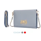 Blu Flut custom logo leather messenger bag women bag purse handbag leather messenger bags woman ladies handbag
