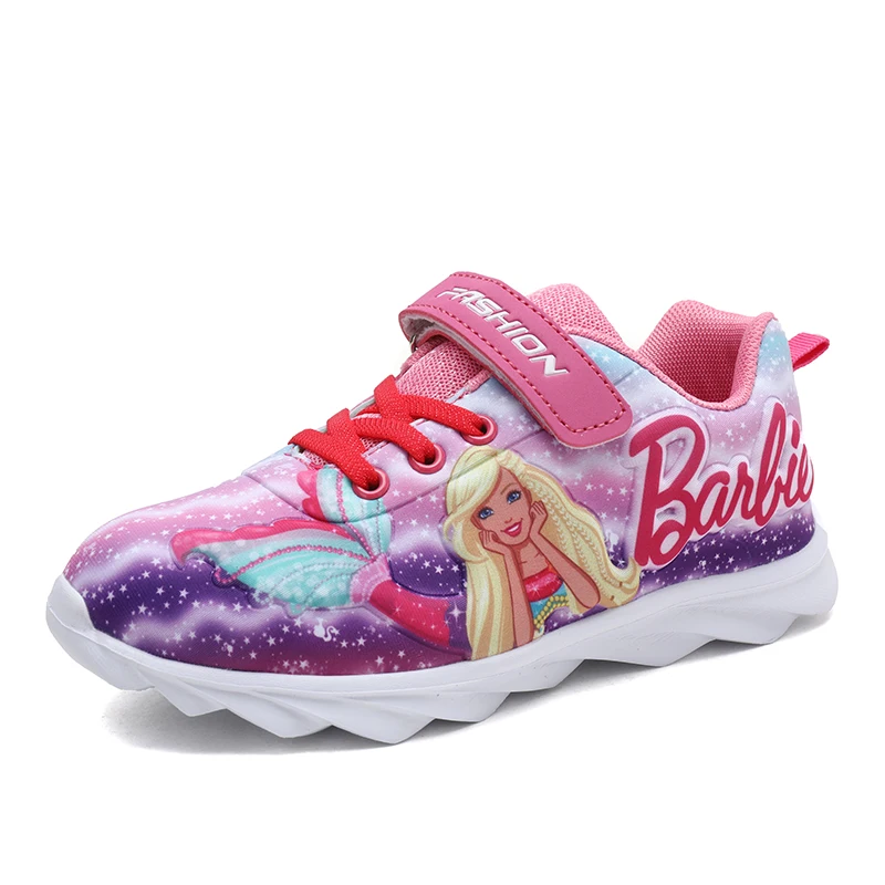 Kids Fashion Sneakers Child Breathable Student Sports Barbie princess Shoes for girl, Pink
Kids Fashion Sneakers Child Breathable Student Sports Barbie princess Shoes for girl, Pink
