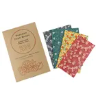 Organic Reusable Food Wraps Biodegradable Wax Food Wraps Vegan