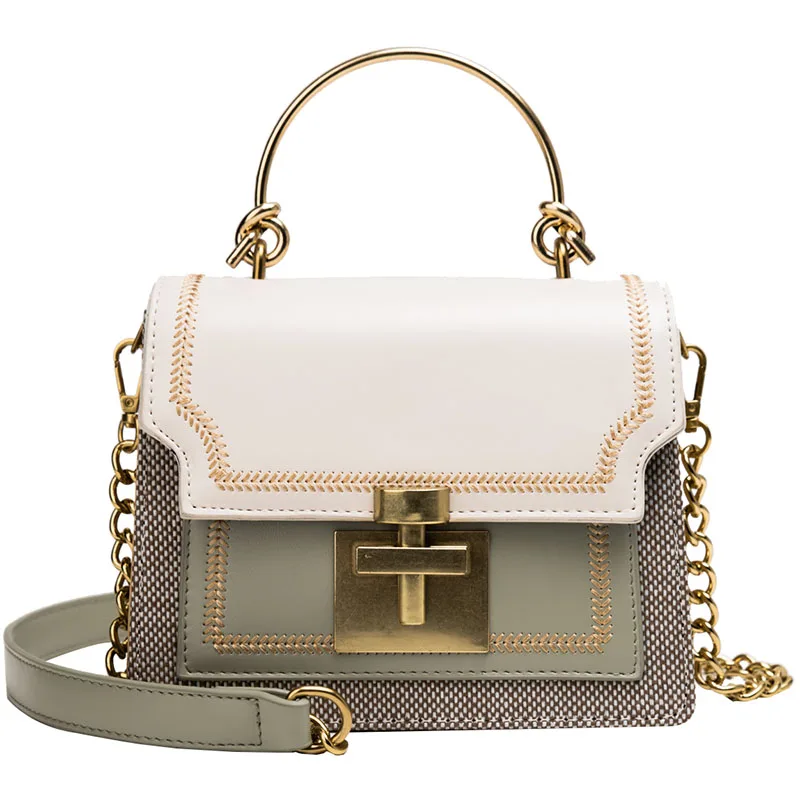 Fashion luxury creative exquisite Pu leather bag chain double layer ladies handbag messenger bag, 4colors
Fashion luxury creative exquisite Pu leather bag chain double layer ladies handbag messenger bag, 4colors