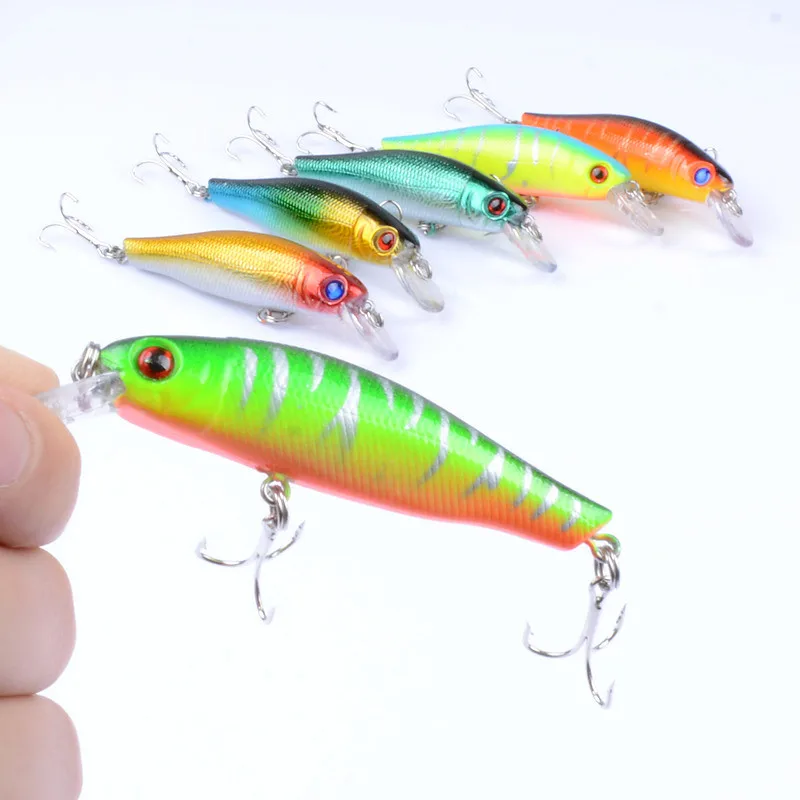 New Floating Minnow Lure Fishing 3D Printed Classic Color Series ABS Plastic Material Fishing Lure Hard Lure, 5 colors
New Floating Minnow Lure Fishing 3D Printed Classic Color Series ABS Plastic Material Fishing Lure Hard Lure, 5 colors