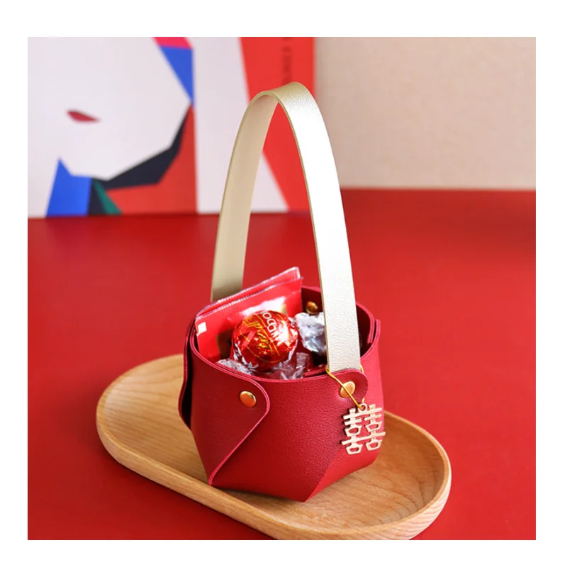 Portable Velvet Candy Basket Cosmetic Packaging Leather Coin Purse Pouch Candy Box Handbag Handle Gift Bag Wedding Decor Portab, Custom color
Portable Velvet Candy Basket Cosmetic Packaging Leather Coin Purse Pouch Candy Box Handbag Handle Gift Bag Wedding Decor Portab, Custom color