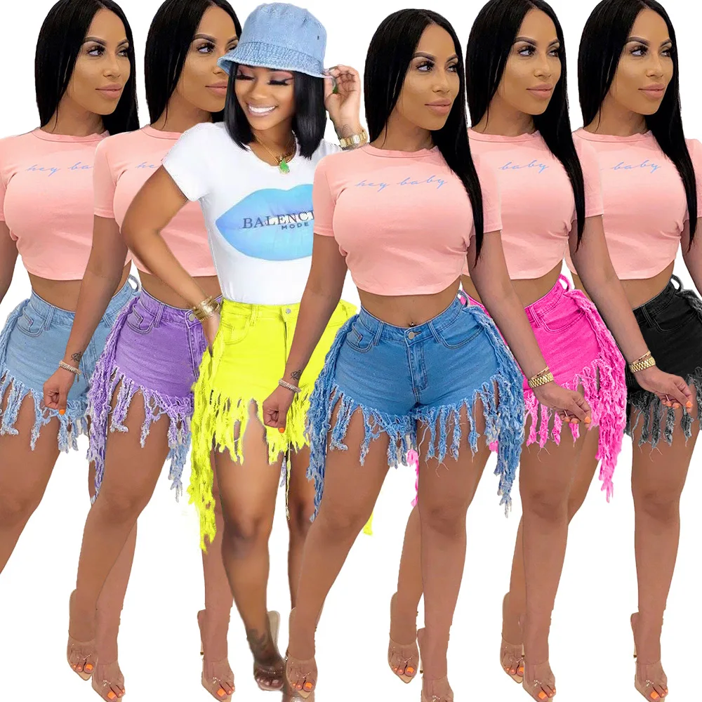 New 2021 Summer Trend Athletic Butt Lifting High Waisted Fringe Pants Stretch Sexy Blue Denim Shorts For Women, Color
New 2021 Summer Trend Athletic Butt Lifting High Waisted Fringe Pants Stretch Sexy Blue Denim Shorts For Women, Color