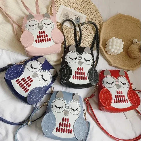 2020 Little Kid Girl Mini Bag Children Handbag Owl Cartoon Design
2020 Little Kid Girl Mini Bag Children Handbag Owl Cartoon Design