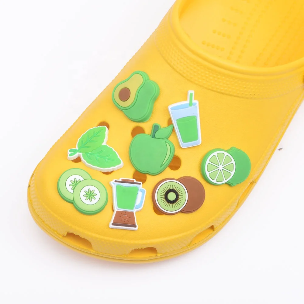 Wholesales Popular Green Life PVC Designer Shoes Charms for Rubber Bracelet, Customized
Wholesales Popular Green Life PVC Designer Shoes Charms for Rubber Bracelet, Customized