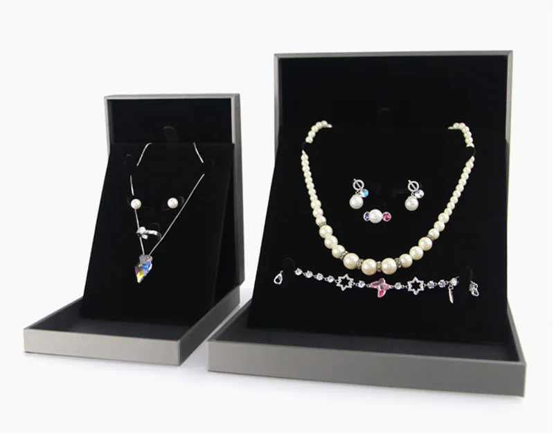 Luxury Wholesale Delicate PU Leather Pendant Necklace Jewelry Set Storage Display Box, Blue/gray/red/golden
Luxury Wholesale Delicate PU Leather Pendant Necklace Jewelry Set Storage Display Box, Blue/gray/red/golden