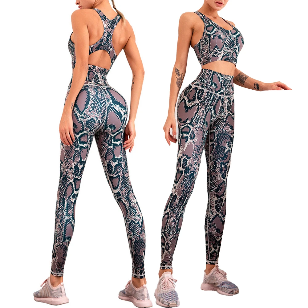 Yoga sport bra Outfits 2 Piece Workout Set Sportswear Athletic Print Leggings for women, Picture
Yoga sport bra Outfits 2 Piece Workout Set Sportswear Athletic Print Leggings for women, Picture