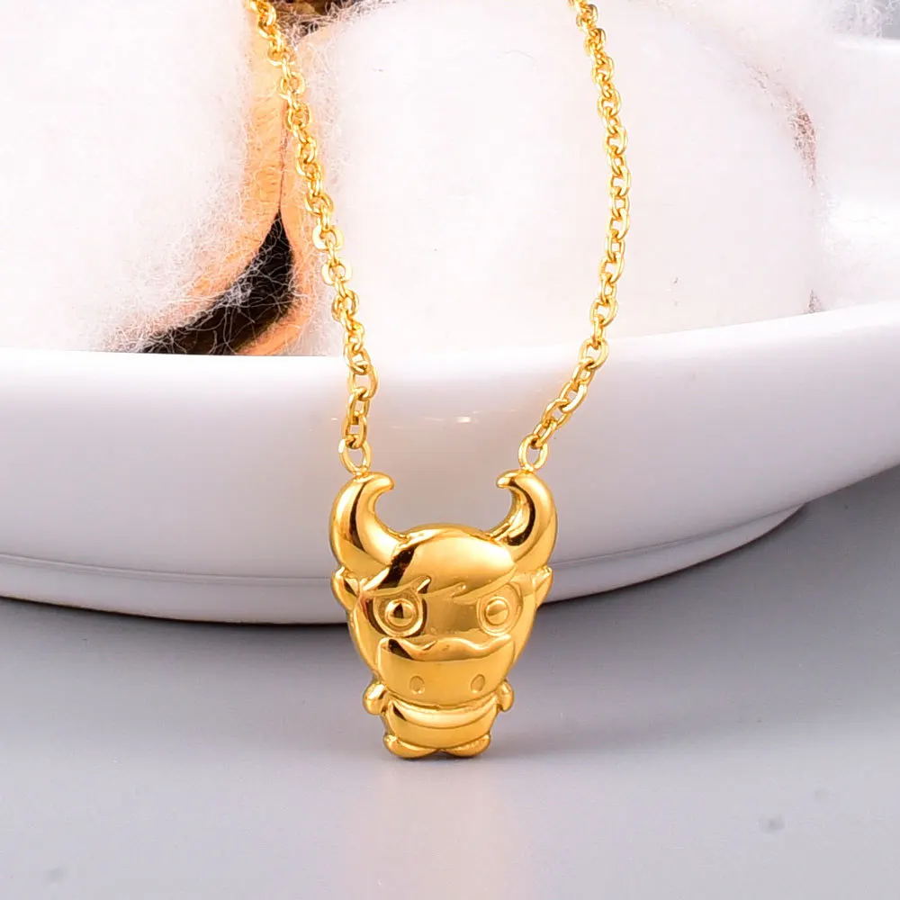 Stainless Steel Cow Necklace Cattle Jewelry Cute Pet Cow Necklaces Charm Animal Pendant Bullfighter Lover Gift For Women Men, Gold,silver,rose gold
Stainless Steel Cow Necklace Cattle Jewelry Cute Pet Cow Necklaces Charm Animal Pendant Bullfighter Lover Gift For Women Men, Gold,silver,rose gold
