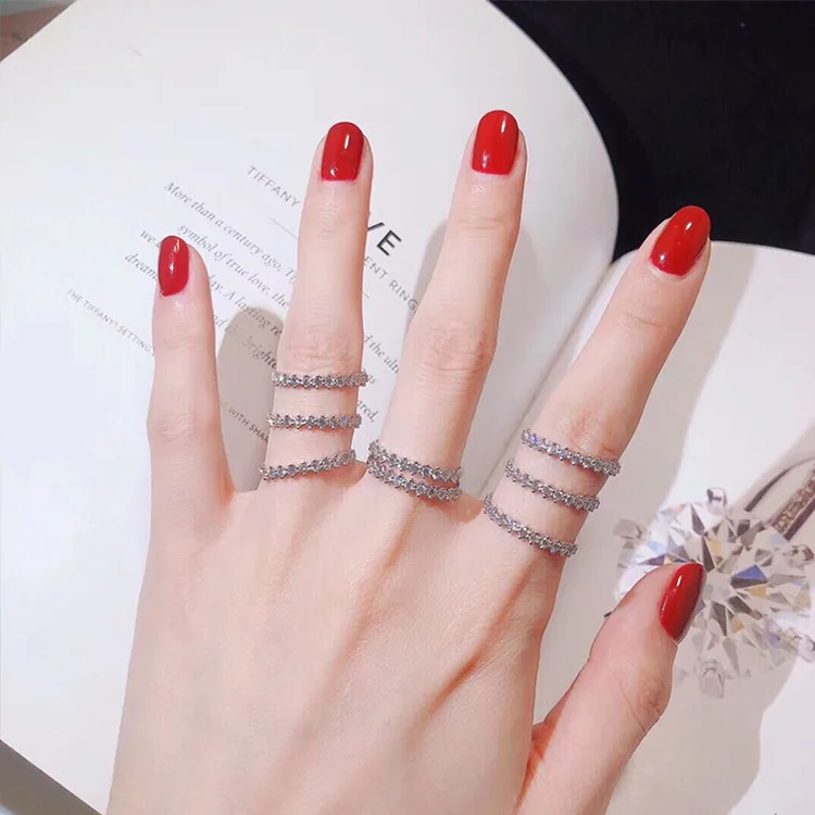 Fashion Jewellery Wholesale KYRA01152 Simple designs 3A Zircon Ring for women, Silver,rose gold
Fashion Jewellery Wholesale KYRA01152 Simple designs 3A Zircon Ring for women, Silver,rose gold