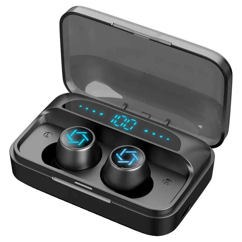 2021 New Sports Wireless Earphones Smart Binaural Noise Reduction Sports Waterproof Earbud Earphones, White, black
2021 New Sports Wireless Earphones Smart Binaural Noise Reduction Sports Waterproof Earbud Earphones, White, black