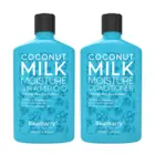 Hair Conditioner Parabens Free Natural Coconut Milk Moisture Damaged Hair Hair Shampoo And Conditioner Set