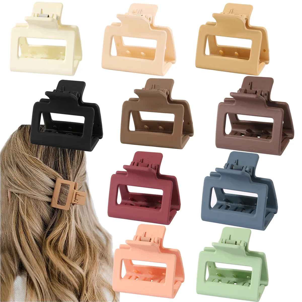 5cm Mini Custom Set Ps Material Plastic Hair Accessories Mini Hair Claw Clips For Girls Thick Hair
5cm Mini Custom Set Ps Material Plastic Hair Accessories Mini Hair Claw Clips For Girls Thick Hair