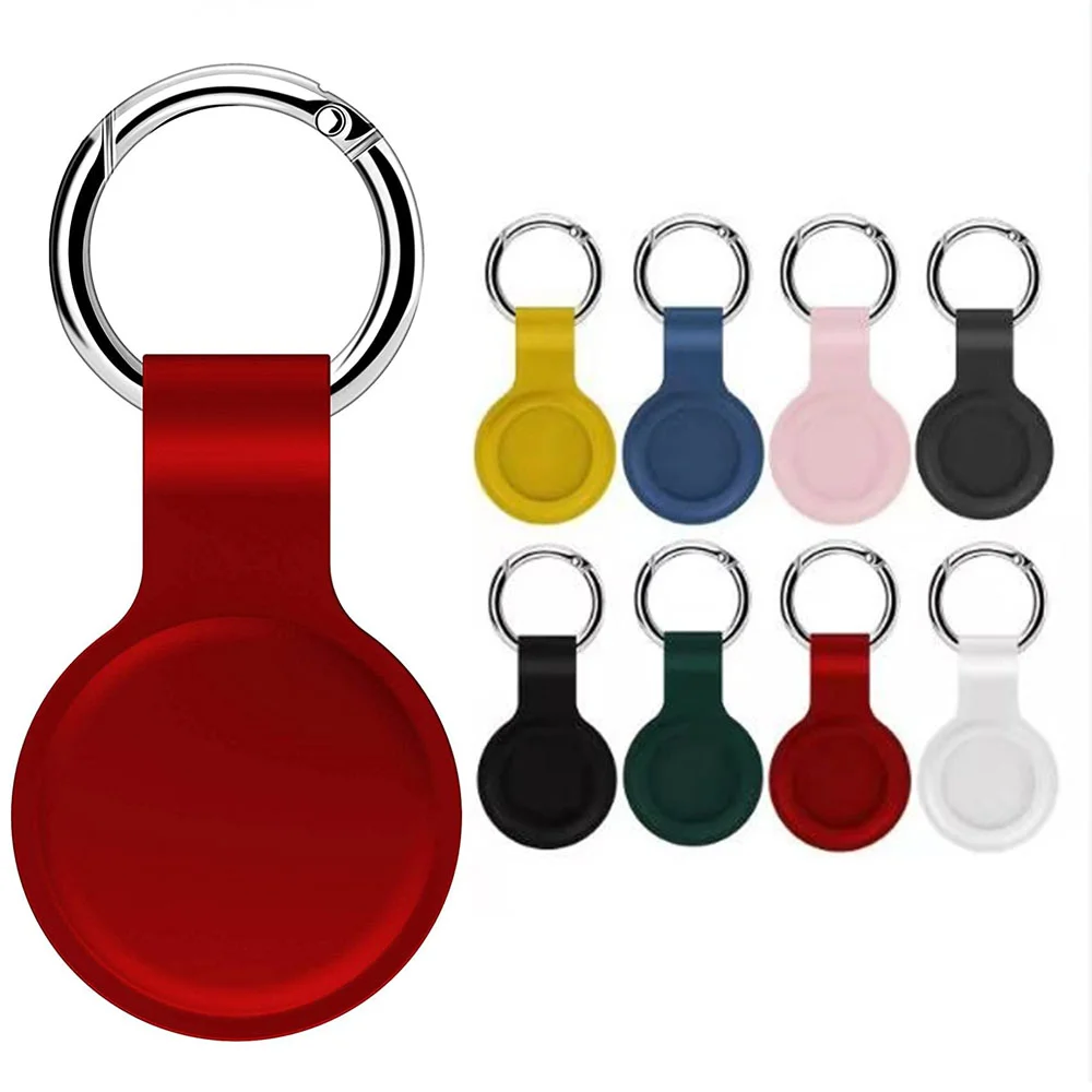 Amazon hot sale Wholesale Latest Accessories Tracker Cover For Air Tag With Key Chain Silicon Protective Case For Airtags, Multi colors
Amazon hot sale Wholesale Latest Accessories Tracker Cover For Air Tag With Key Chain Silicon Protective Case For Airtags, Multi colors