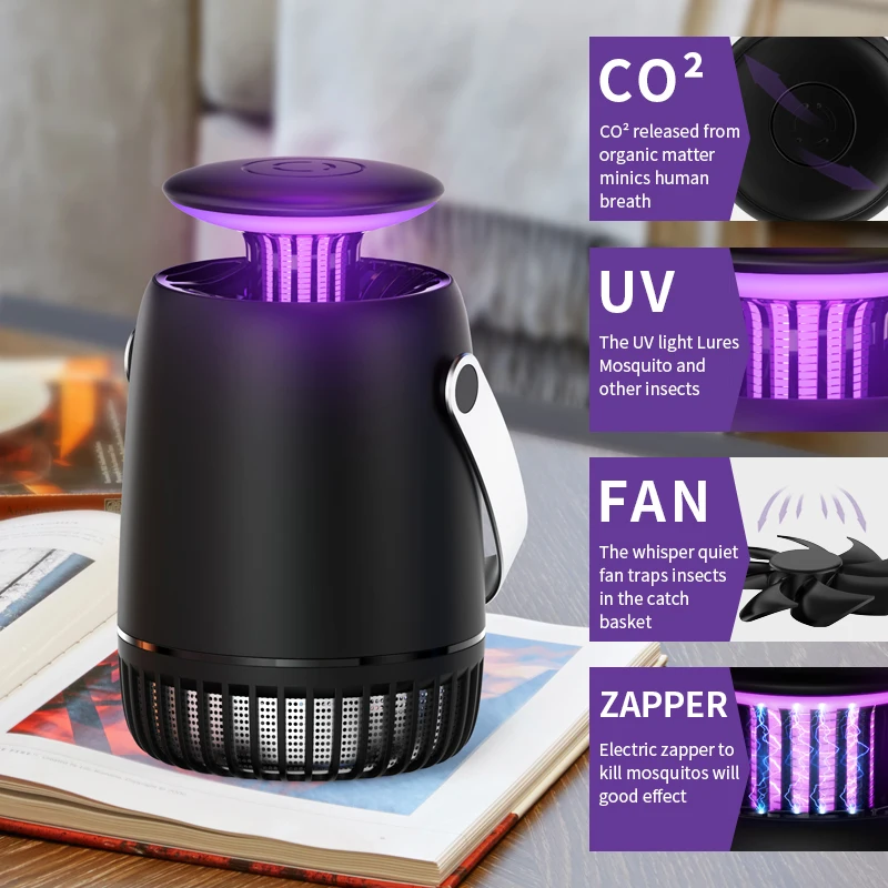 Uv Light Insect Trap Electric Usb Mosquito Repellant Killer Lamp Rechargeable Outdoor Automatic Mosquito Shock Lamp
Uv Light Insect Trap Electric Usb Mosquito Repellant Killer Lamp Rechargeable Outdoor Automatic Mosquito Shock Lamp
