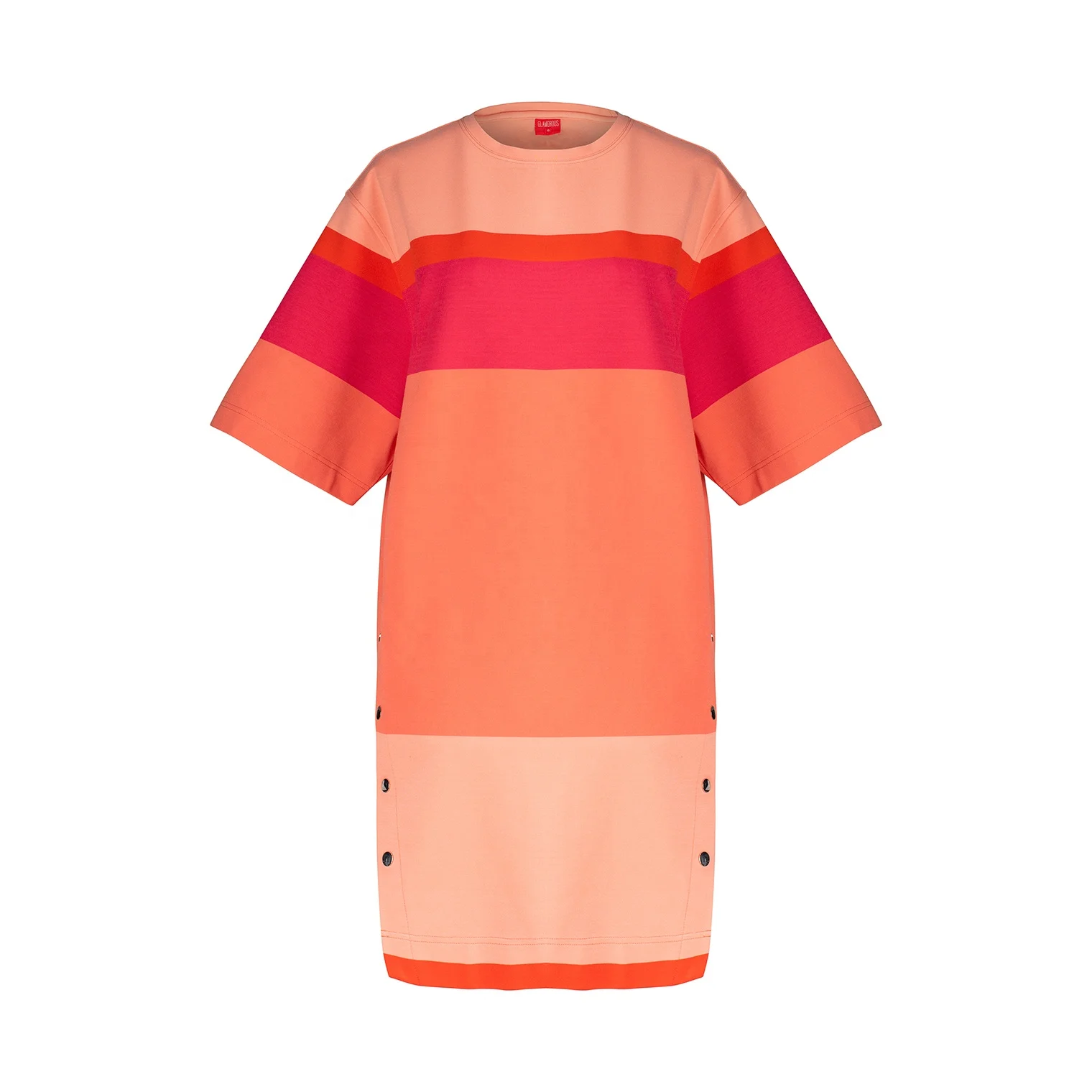Striped O-Neck Straight Short Sleeves Worsted Mini New Arrival Women's Tshirt Dresses, Pic
Striped O-Neck Straight Short Sleeves Worsted Mini New Arrival Women's Tshirt Dresses, Pic