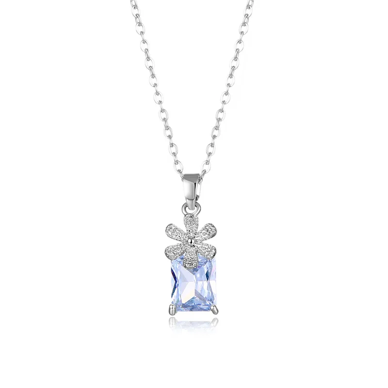 2022 New Arrival Clear Crystal Cubic Zirconia Stainless Steel Flower Pendant Necklace
2022 New Arrival Clear Crystal Cubic Zirconia Stainless Steel Flower Pendant Necklace