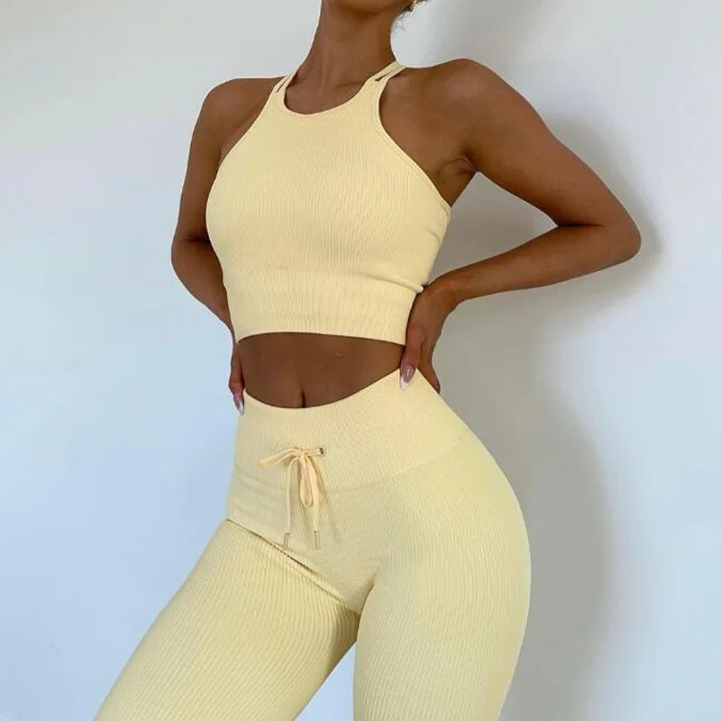 New Women Drawstring Activewear Crop Top Leggings Gym Wear Outfit Sport Yoga Workout Set, As pictures or customized
New Women Drawstring Activewear Crop Top Leggings Gym Wear Outfit Sport Yoga Workout Set, As pictures or customized