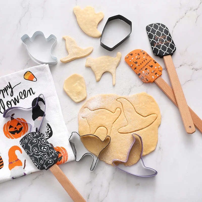 Premium in stock 4pcs Halloween cookie cutter cookie mould Halloween baking tools baking set, Multi colors
Premium in stock 4pcs Halloween cookie cutter cookie mould Halloween baking tools baking set, Multi colors