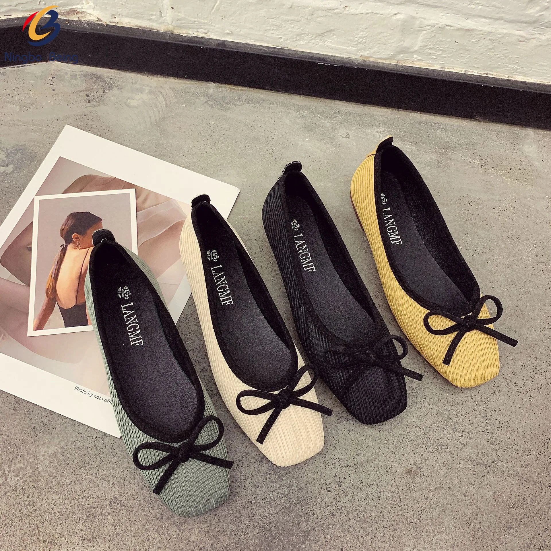 Wholesale square toe women summer shoes slip on shoes women flat pump shoes ballerinas 
Wholesale square toe women summer shoes slip on shoes women flat pump shoes ballerinas