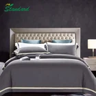 poly cotton CVC 80% cotton 20% polyester 40S 250 thread count satin sateen mercerized bed linen fabric for hotel bedding