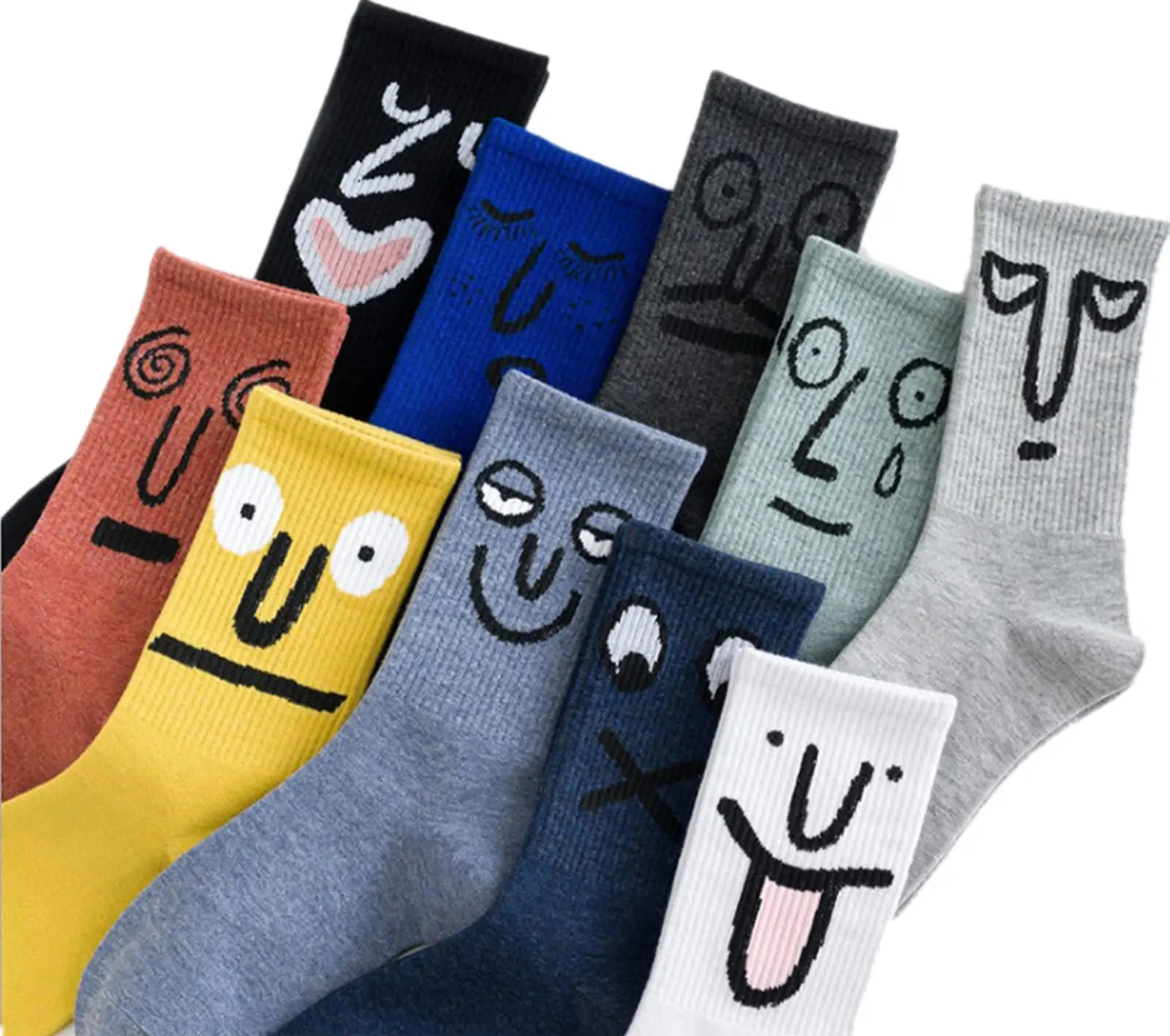 XY-1218 Funny socks Novelty Cute Cool Colorful Cotton socks for Women and Men Cozy Gifts, Custom color
XY-1218 Funny socks Novelty Cute Cool Colorful Cotton socks for Women and Men Cozy Gifts, Custom color