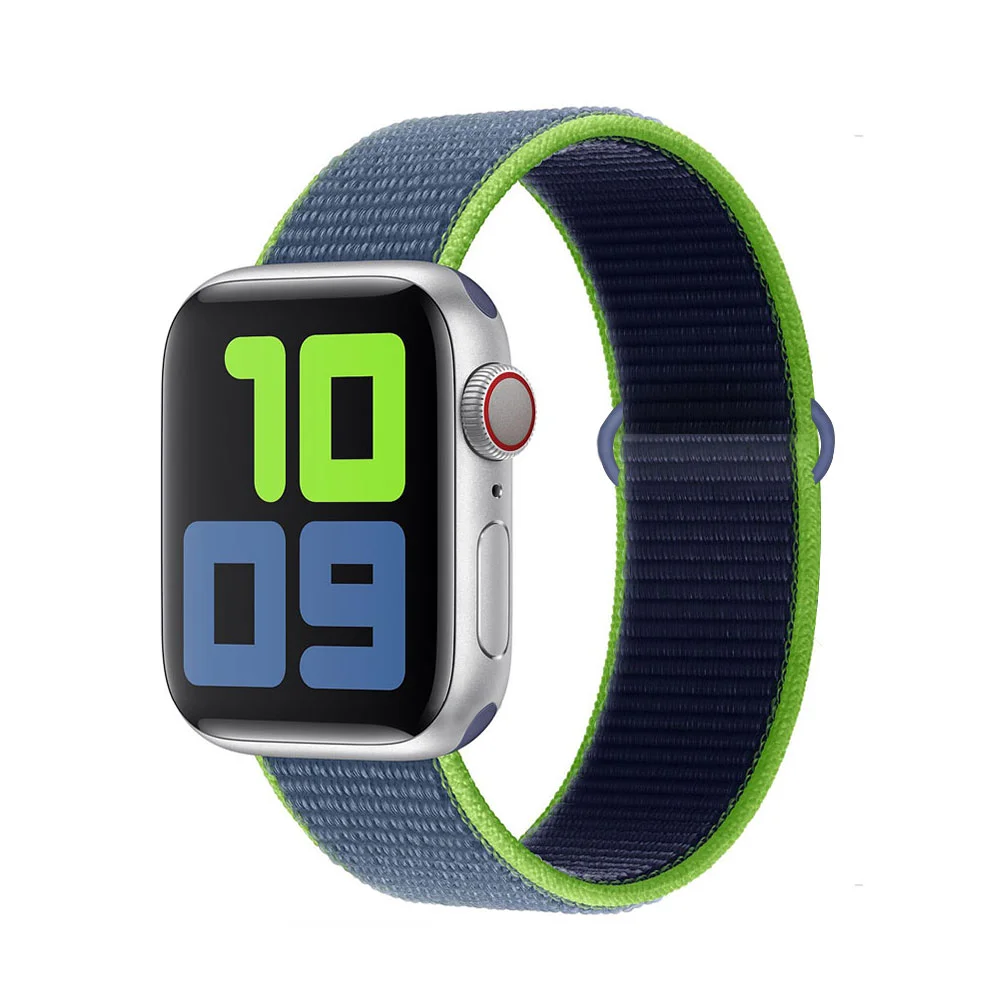 Smart Wrist Sports loop nylon straps for Apple I Watch Series 5 6 Replacement Bands 38mm 40mm 42mm 44mm
Smart Wrist Sports loop nylon straps for Apple I Watch Series 5 6 Replacement Bands 38mm 40mm 42mm 44mm