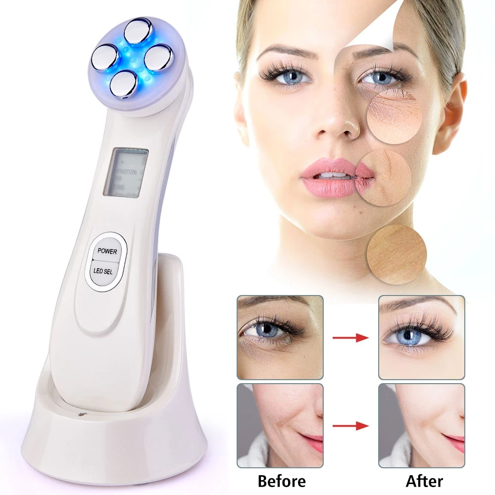 2021 New Arrivals Beauty Care Products Ultrasonic Face lifting home beauty equipment Photonic RF Face Beauty Machine, White
2021 New Arrivals Beauty Care Products Ultrasonic Face lifting home beauty equipment Photonic RF Face Beauty Machine, White