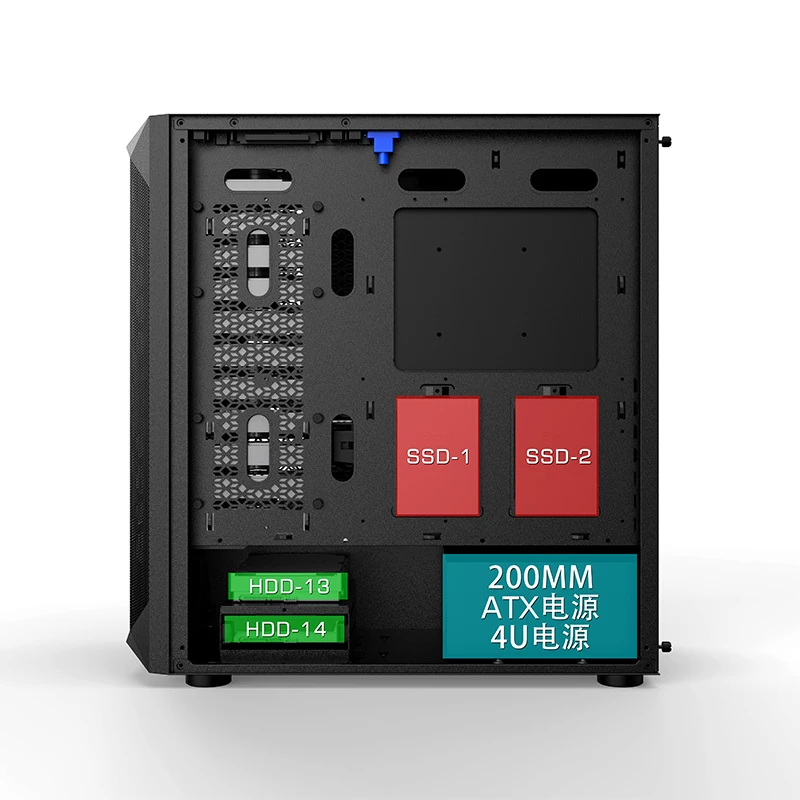 230-14 Chia XCH Mining Machine 4U server 14 HDD Mining Rig Case Box Case Chia XCH Mining Case, Black painting
230-14 Chia XCH Mining Machine 4U server 14 HDD Mining Rig Case Box Case Chia XCH Mining Case, Black painting