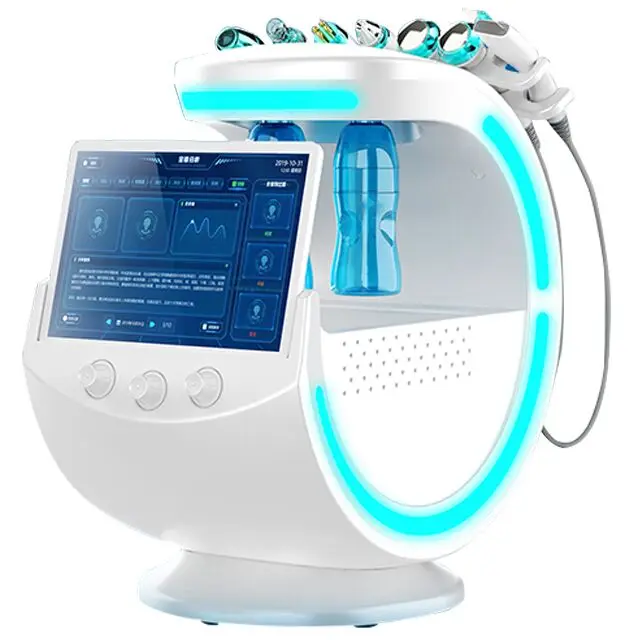 2020 Multifunctional 7 in 1 new magic mirror monitoring aqua facial skin management system facial smart ice blue
2020 Multifunctional 7 in 1 new magic mirror monitoring aqua facial skin management system facial smart ice blue