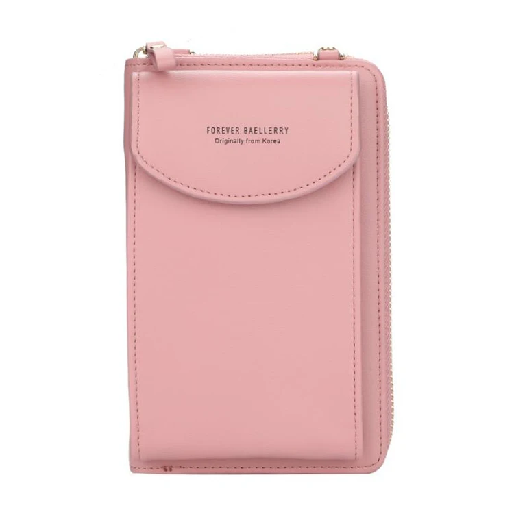 Multifunctional trendy mobile phone pocket ladies wallet mini shoulder bag for women
Multifunctional trendy mobile phone pocket ladies wallet mini shoulder bag for women