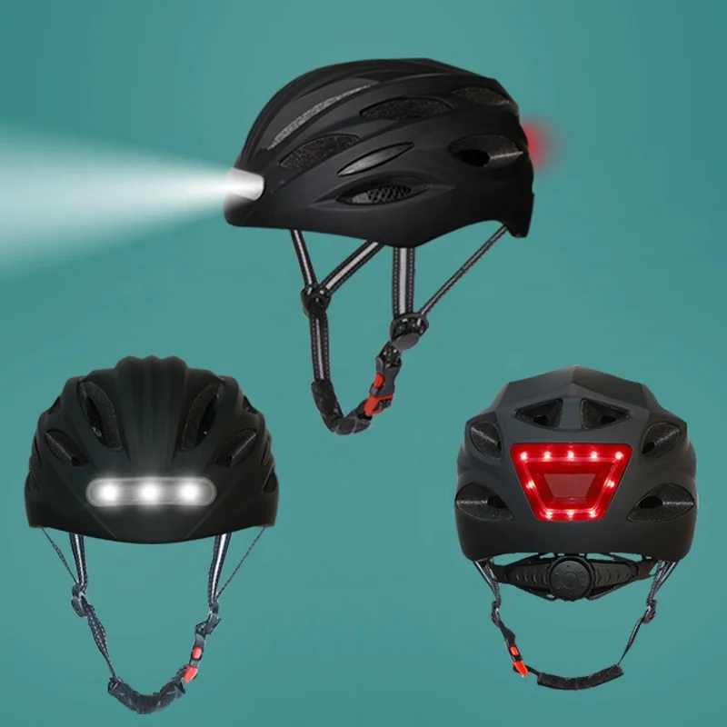 Custom Rechargeable Signal LED Light Cycle Riding Bicycle Skate Scooter Bike Helmet with front and rear warning light, Black,white,orange,blue
Custom Rechargeable Signal LED Light Cycle Riding Bicycle Skate Scooter Bike Helmet with front and rear warning light, Black,white,orange,blue