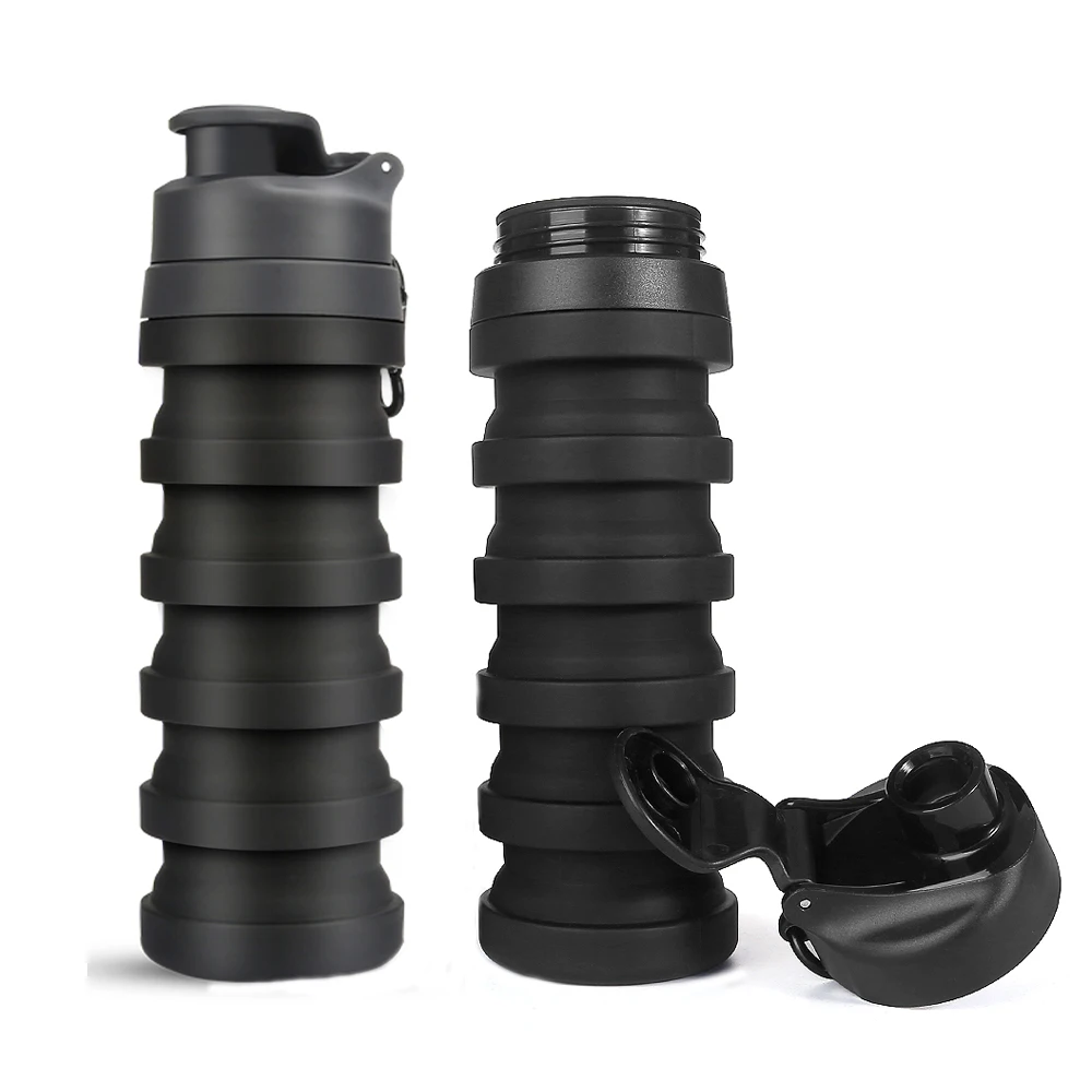 Customized Outdoor Sport Collapsible Leakproof Bottles Silicone Folding Drink Bottle Water, Customized color acceptable
Customized Outdoor Sport Collapsible Leakproof Bottles Silicone Folding Drink Bottle Water, Customized color acceptable