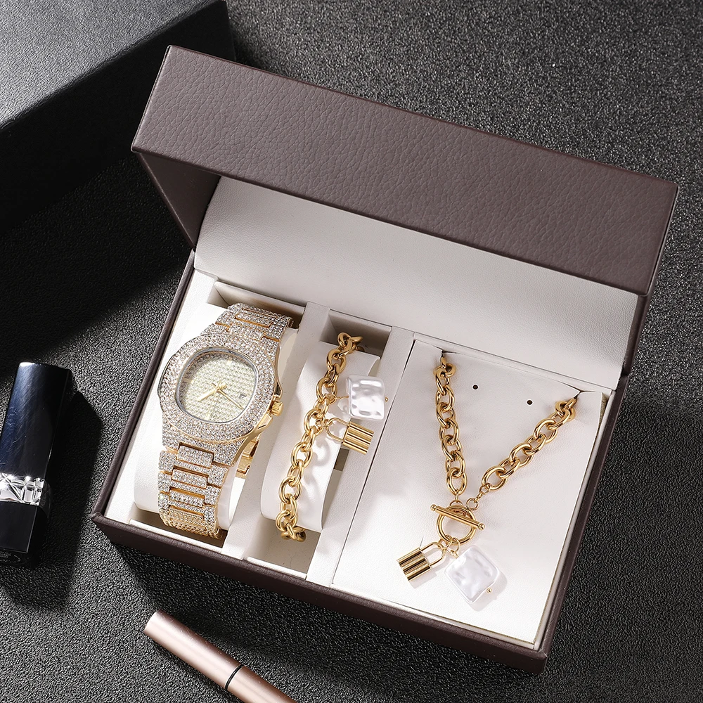 Luxury man watch 2021 Fashion iced out watch men Wristwatch Quartz Clock Jewelry Gift Set For Husband men watch bling hip hop
Luxury man watch 2021 Fashion iced out watch men Wristwatch Quartz Clock Jewelry Gift Set For Husband men watch bling hip hop