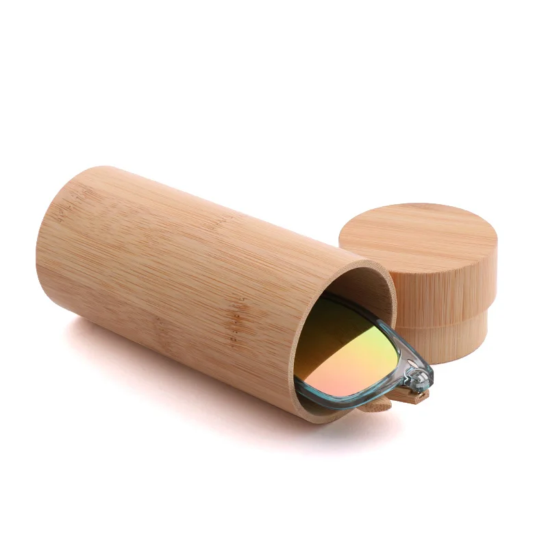 Custom logo Handmade Wooden Glasses Packaging Box Wood Bamboo Cylinder Sunglasses Case, Wood primary color
Custom logo Handmade Wooden Glasses Packaging Box Wood Bamboo Cylinder Sunglasses Case, Wood primary color