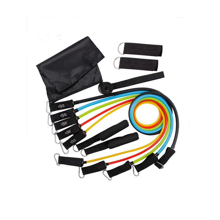 Physical Home Workout Elastic Bands 11pcs Resistance Tube, Exercise 11 Pcs Resistance Bands Set/, 5 colors
Physical Home Workout Elastic Bands 11pcs Resistance Tube, Exercise 11 Pcs Resistance Bands Set/, 5 colors