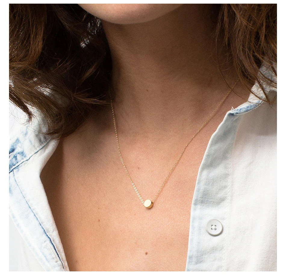 Stainless Steel Necklace Men Minimalist Dainty Necklace for Women Small Cute Pendant Necklace Brand Luxury Jewelry Engravable
Stainless Steel Necklace Men Minimalist Dainty Necklace for Women Small Cute Pendant Necklace Brand Luxury Jewelry Engravable