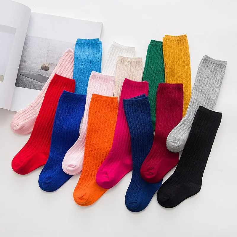 Wholesale Korean Style Hot Sale Students Candy Color Children Stocking Solid Princess Knee High Cotton Kids Socks, Picture shows
Wholesale Korean Style Hot Sale Students Candy Color Children Stocking Solid Princess Knee High Cotton Kids Socks, Picture shows